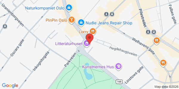 Map displaying event location