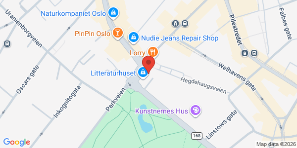 Map displaying event location