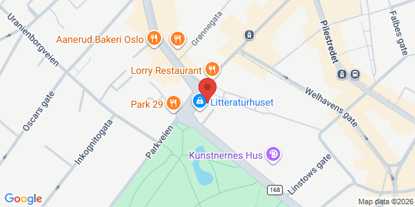 Map displaying event location