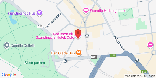 Map displaying event location