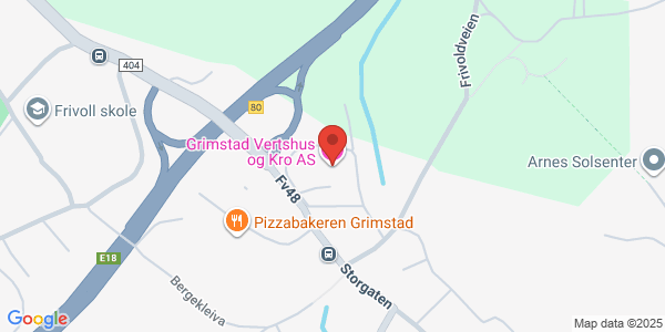 Map displaying event location