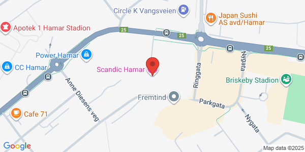 Map displaying event location