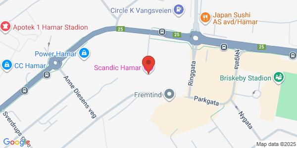 Map displaying event location