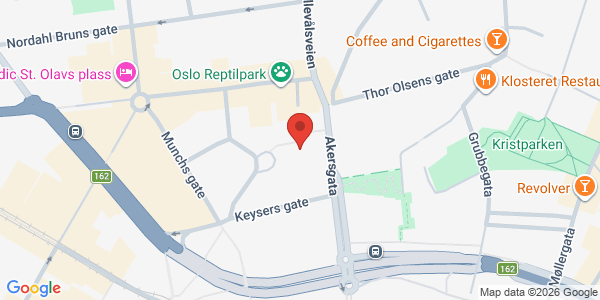 Map displaying event location