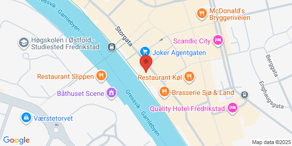 Map displaying event location