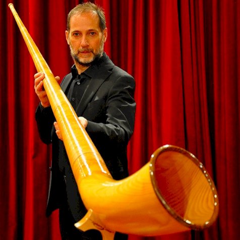 Alpehorn og orgel! Konsert med Carlo Torlontano og Francesco Di Lernia