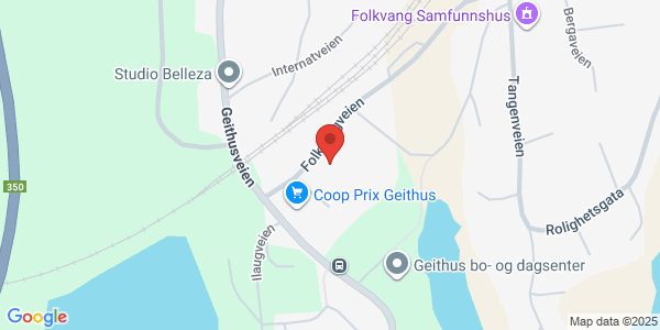 Map displaying event location