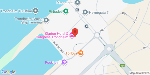 Map displaying event location