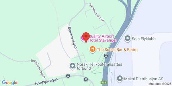 Map displaying event location