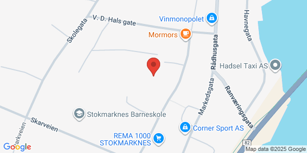 Kart som viser hvor arrangementet foregår