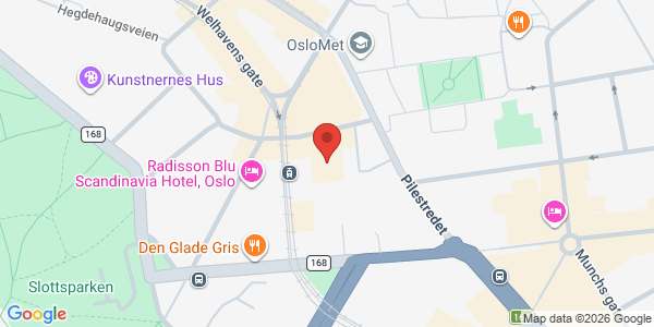 Map displaying event location