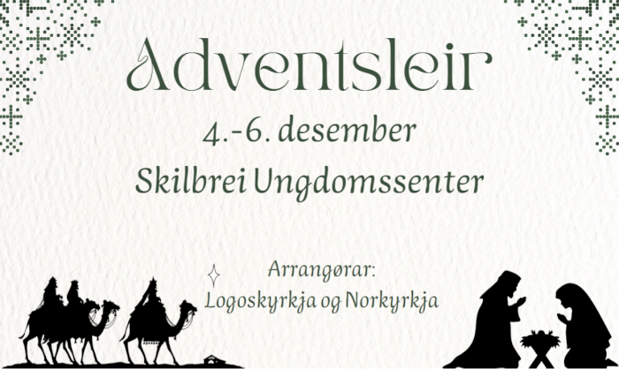 Adventsleir på Skilbrei 2026