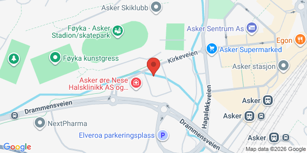 Kart som viser hvor arrangementet foregår