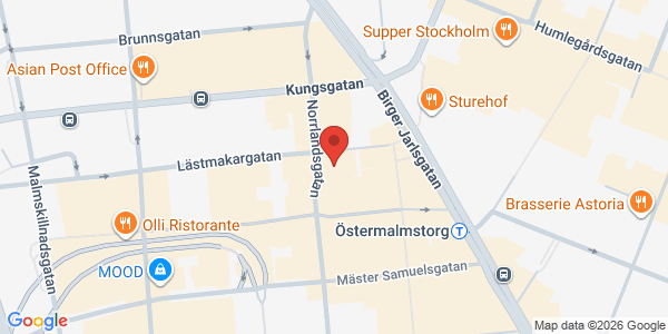 Map displaying event location