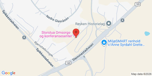 Map displaying event location