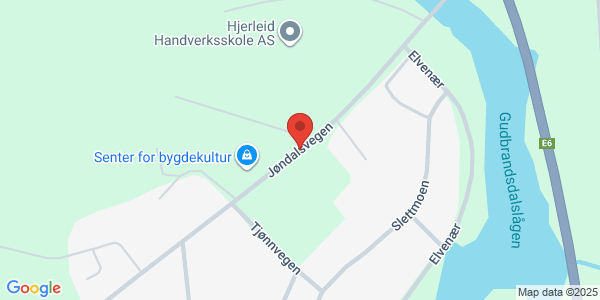 Kart som viser hvor arrangementet foregår