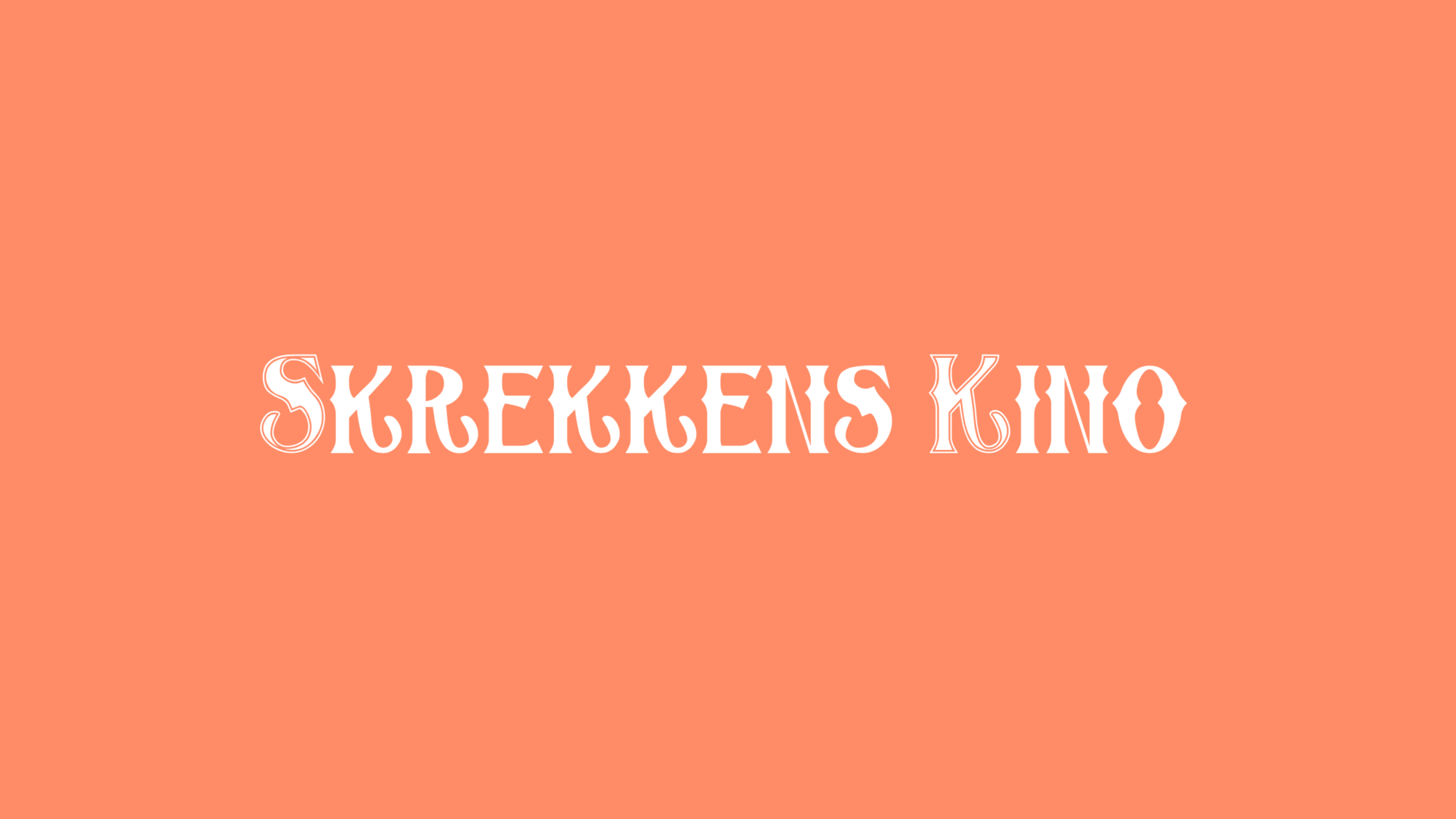 Skrekkens Kino 2026