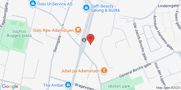 Map displaying event location