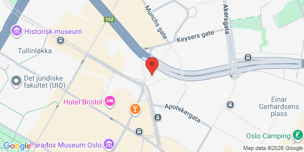 Map displaying event location