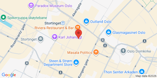 Map displaying event location