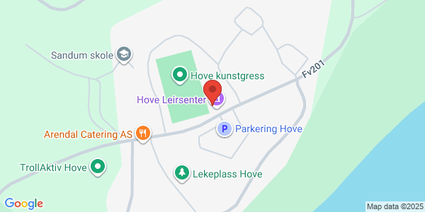 Map displaying event location