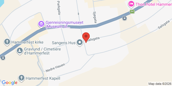 Map displaying event location