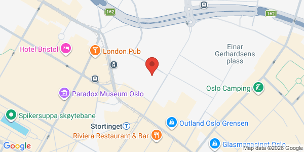 Map displaying event location