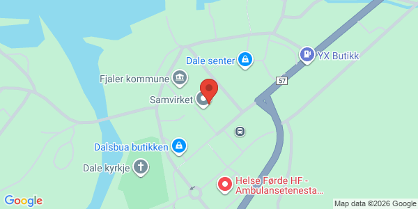 Map displaying event location