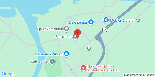Map displaying event location