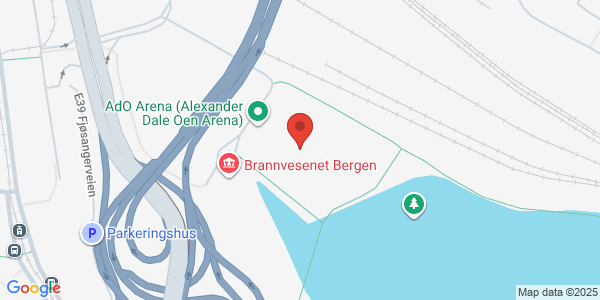 Map displaying event location