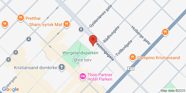 Map displaying event location