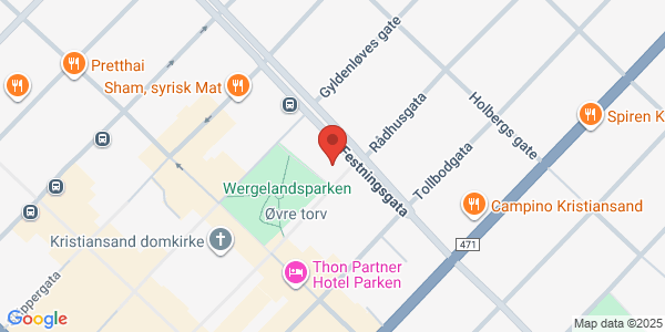 Map displaying event location