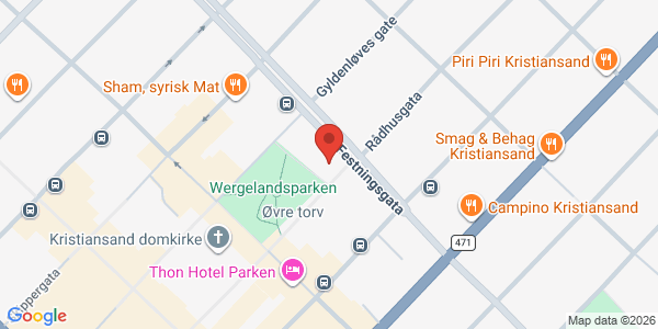 Map displaying event location