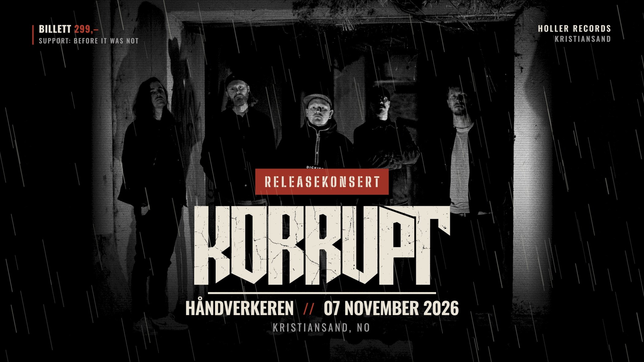 Releasekonsert: Korrupt