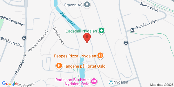 Map displaying event location