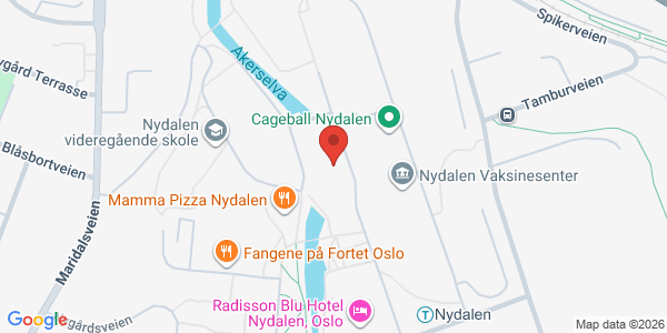 Map displaying event location