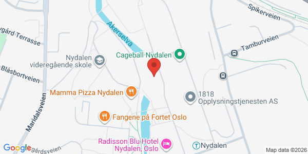 Map displaying event location