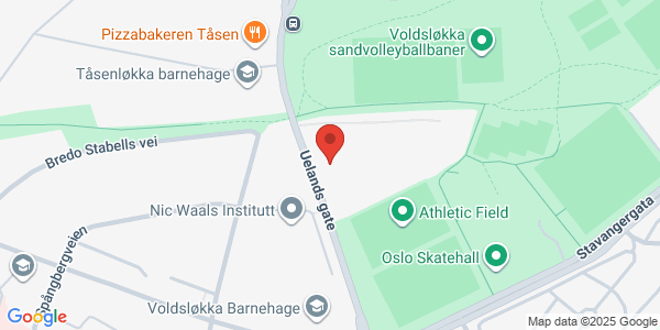 Map displaying event location