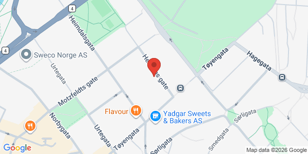 Map displaying event location