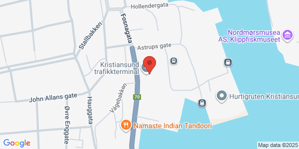 Map displaying event location