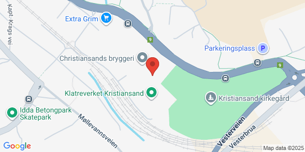 Map displaying event location