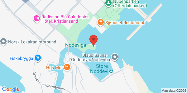 Kart som viser hvor arrangementet foregår