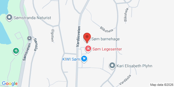 Kart som viser hvor arrangementet foregår