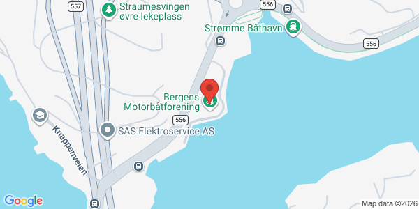 Kart som viser hvor arrangementet foregår
