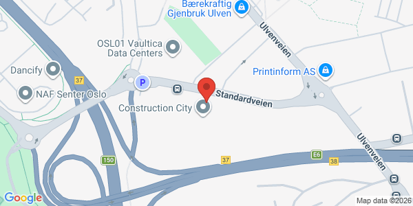 Map displaying event location