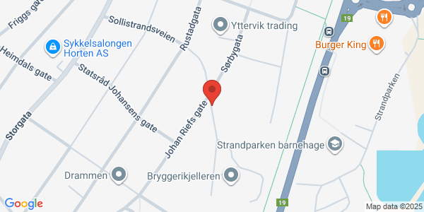 Kart som viser hvor arrangementet foregår