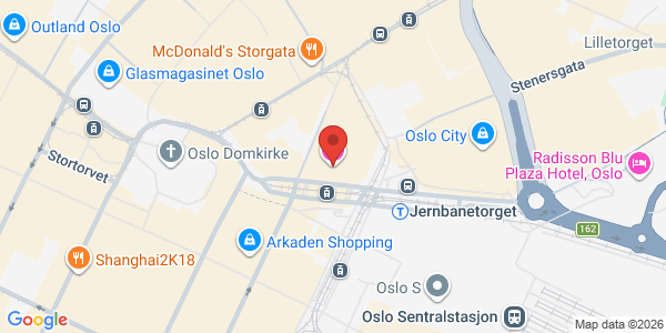 Map displaying event location
