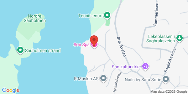 Kart som viser hvor arrangementet foregår
