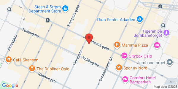 Map displaying event location