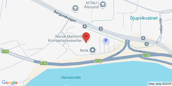 Map displaying event location